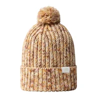 Czapki damskie - Czapka zimowa THE NORTH FACE COZY CHUNKY BEANIE NF0A7RHZ8X21 – Beżowy - miniaturka - grafika 1