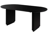 Stoły - BARCELONA Stół #126 Mango czarny lakierowany 200x100x76 cm - miniaturka - grafika 1