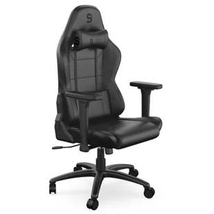 SPC GEAR Fotel gamingowy SR400F Bk SPG103 - Fotele gamingowe - miniaturka - grafika 1