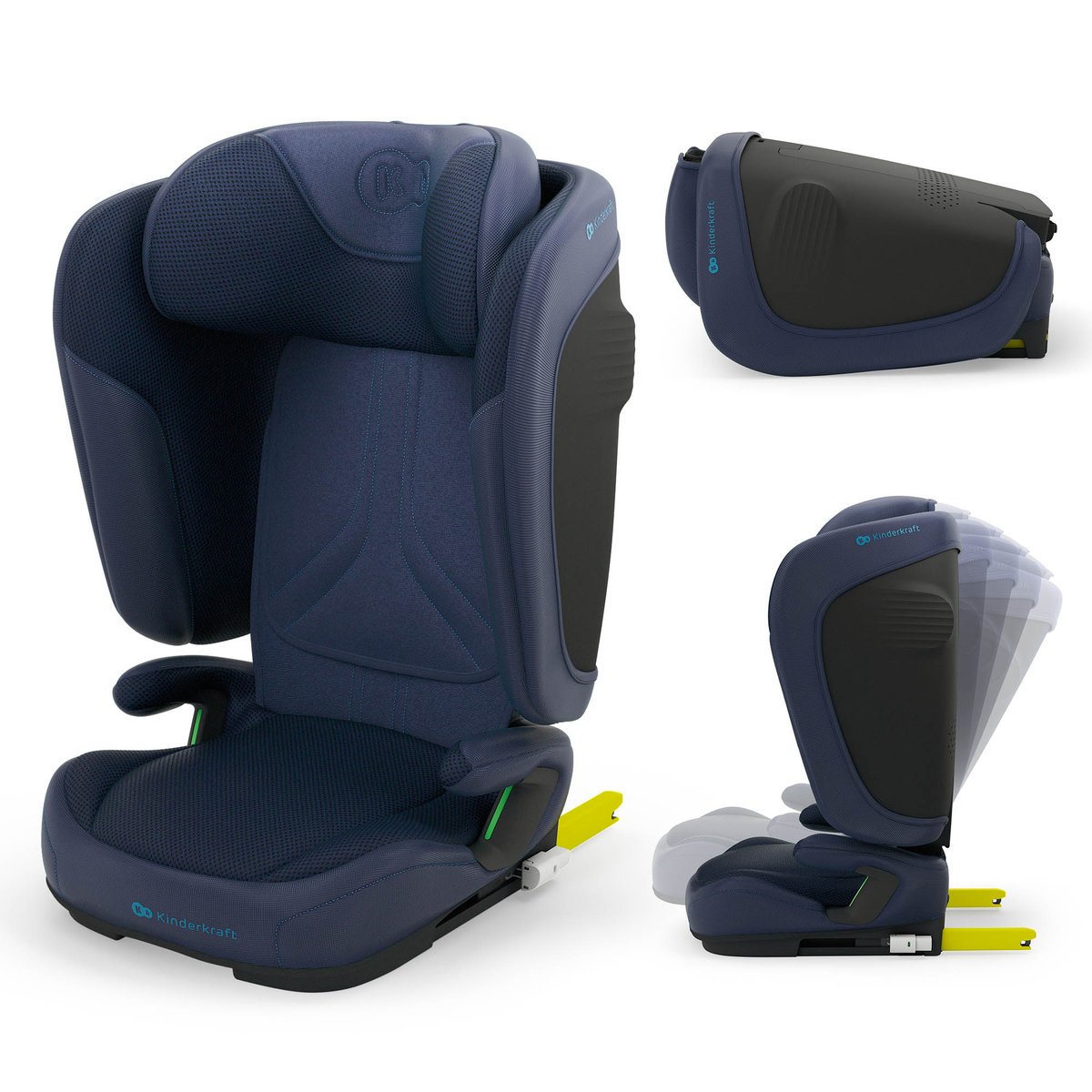 Kinderkraft fotelik samochodowy UNITY 2 I-Size NAVY