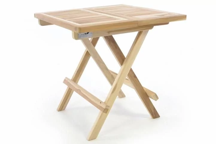 DLGTP Stół drewniany ogrodowy składany 50x50cm DIVERO GL05544