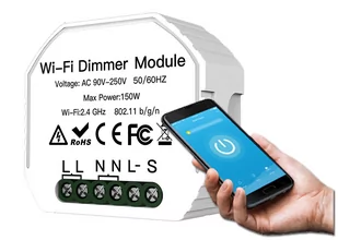 Ściemniacz Regulator Światła Tuya WiFi Dopuszkowy - Systemy inteligentnych domów - miniaturka - grafika 1