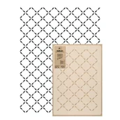 Szablony malarskie - szablon malarski wielokrotny powtarzalny PATTERNED FENCE - miniaturka - grafika 1