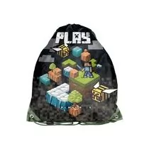 Plecaki worki - Plecak Worek Szkolny Na Buty Paso Minecraft Player - grafika 1
