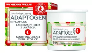 Flos-Lek Floslek Adaptogen Łagodzący Krem z lukrecją na noc wymienny wkład 50ml - Kremy do twarzy - miniaturka - grafika 1