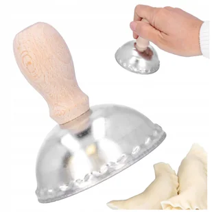 Maszynka Do Pierogów Forma Ręczna Do Robienia Ravioli Wykrawacz Ciastek - Formy do ciast - miniaturka - grafika 1