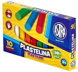 Astra Plastelina 10 kolorów - Masy plastyczne - miniaturka - grafika 2