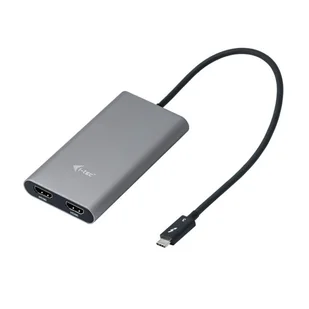 i-tec Adapter Thunderbolt 3 Dual 60Hz do notebooków i tabletów TB3DUAL4KHDMI - Adaptery i przejściówki - miniaturka - grafika 5
