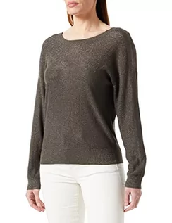 Swetry damskie - Morgan damski sweter z długim rękawem MVOIX Khaki Medium TM, Organiczny, M - grafika 1