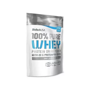 BioTech USA BioTechUSA 100% Pure Whey 454 g - Odżywki białkowe - miniaturka - grafika 1