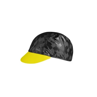 Czapki i chusty sportowe damskie - ASSOS Czapka przeciwdeszczowa pod kask EQUIPE RS RAIN CAP fluo yellow - grafika 1
