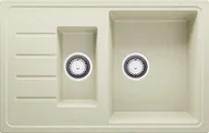 Zlewozmywaki - Zlew BRANDE LINK DUAL 780-60 BEIGE (beżowy) - miniaturka - grafika 1