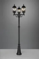Lampy ogrodowe - Elvo H240 lampa stojąca ogrodowa 3xE27 czarna 406960332 - miniaturka - grafika 1