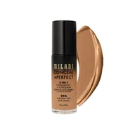 Podkłady do twarzy - Milani Conceal + Perfect 2-in-1 Foundation + Concealer Podkłady 30 ml Natural Tan/ 09A - miniaturka - grafika 1