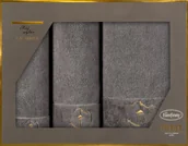 Ręczniki - Eurofirany, Komplet Ręczników Gaja, 3 Szt. - miniaturka - grafika 1