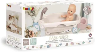 Baby Nurse Zestaw do kąpieli - Smoby - Akcesoria dla lalek - miniaturka - grafika 1