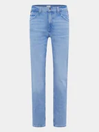 Spodnie męskie - Mustang Jeansy Tramper 1014873 Niebieski Regular Fit - miniaturka - grafika 1