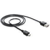 Adaptery i przejściówki - Kabel Usb Mini AM-MBM5P Easy-usb 2.0,1M,CZARNY - miniaturka - grafika 1