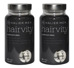 Halier Hairvity Men, 60 kapsułek, na włosy dla mężczyzn - Włosy, skóra, paznokcie - miniaturka - grafika 1