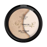 Pudry do twarzy - Carroll Constance Constance Puder prasowany Silky Smooth nr 01 Ivory 8g - miniaturka - grafika 1