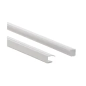 Akcesoria do wystroju okien - Prowadnica PCV do rolet 150 cm biała - miniaturka - grafika 1