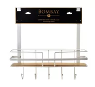 Półki do kuchni - CARL WHITE Półka łazienkowa 42,5x11xh40cm zawieszana kabinowa - miniaturka - grafika 1