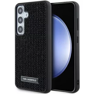 Karl Lagerfeld KLHCS24SHDSPRK S24 S921 hardcase czarny/black Rhinestone Metal Logo - Etui i futerały do telefonów - miniaturka - grafika 1