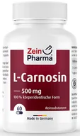 Aminokwasy - Zein Pharma - L-Karnozyna, 500mg, 60 kapsułek - miniaturka - grafika 1