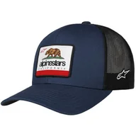 Czapki i chusty sportowe męskie - Czapka Trucker Cali by alpinestars, ciemnoniebieski, One Size - miniaturka - grafika 1