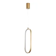 Lampy sufitowe - Lampa wisząca LED w kolorze złota Can – Opviq lights - miniaturka - grafika 1