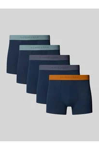 Bokserki z elastycznym paskiem z logo w zestawie 5 szt. - Schiesser - Majtki damskie - miniaturka - grafika 1