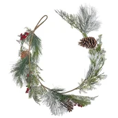 Ozdoby bożonarodzeniowe - Świąteczna girlanda 150 cm zielona SORIA! - miniaturka - grafika 1