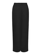 Spodnie damskie - ONLY Onlalma Life Poly Palazzo Pant Solid Ptm spodnie damskie, czarny, S - miniaturka - grafika 1