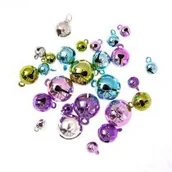 Zabawki kreatywne - Dalprint Dzwoneczki metalowe pastel 26 szt. - miniaturka - grafika 1