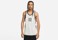 Koszulki męskie - Nike Dri-Fit Starting Five Tank Jersey Grey Heather - miniaturka - grafika 1
