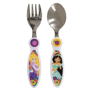 Komplet sztućców DISNEY PRINCESS KSIĘŻNICZKI - Sztućce dla dzieci - miniaturka - grafika 1