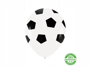 BALONY URODZINOWE PIŁKA NOŻNA FOOTBALL 10SZT LATEK - Balony i akcesoria - miniaturka - grafika 1