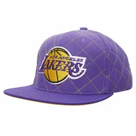 Czapki męskie - Czapka z daszkiem Mitchell & Ness NBA Quilted Taslan Snapback Los Angeles Lakers - miniaturka - grafika 1