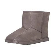 Moda i Uroda OUTLET - HKM 11126 Buty na każdą pogodę Davos, o wyglądzie zamszu, ciepła podszewka, taupe, 40 - miniaturka - grafika 1