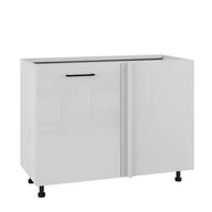 Meble kuchenne - Siena Szafka Dolna Narożna Dnw-105/60 Biały Połysk - miniaturka - grafika 1