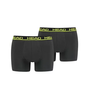 Bokserki męskie Head Basic Boxer 2 Pack - Majtki męskie - miniaturka - grafika 1
