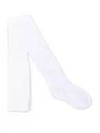 Rajstopy - YoClub, Rajstopy dziecięce, bawełniane, białe, 56/62 - miniaturka - grafika 1