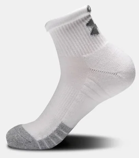 Skarpety Under Armour HeatGear BIAŁE Quarter 3-PAK - Skarpetki damskie - miniaturka - grafika 6