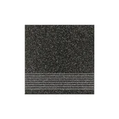 Płytki klinkierowe - Stopnica Milton Graphite 29.7x29.7 Cersanit - miniaturka - grafika 1
