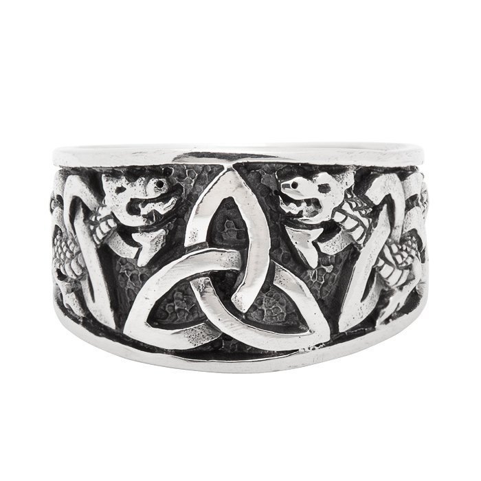 pierścień CELTIC KNOT, srebro 925-T