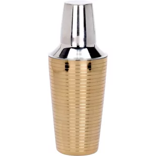 Excellent Houseware Shaker do drinków ze stali nierdzewnej złoty 500 ml A12405840 - Pozostałe akcesoria barmańskie - miniaturka - grafika 1
