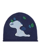 Czapki dla dzieci - United Colors Of Benetton Czapka z daszkiem 6V22AA007 Granatowy - miniaturka - grafika 1