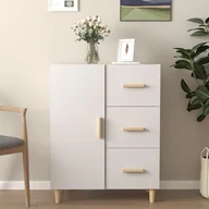 Szafki do salonu - Lumarko Szafka, biała, 69,5x34x90 cm, materiał drewnopochodny - miniaturka - grafika 1