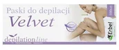 Depilacja - ERBEL Paski fizelinowe do depilacji 100szt mocne Velvet - miniaturka - grafika 1