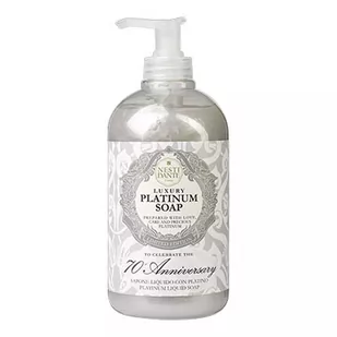 Nesti Dante Luxury Platinium Soap luksusowe mydło w płynie 500ml - Mydła - miniaturka - grafika 1